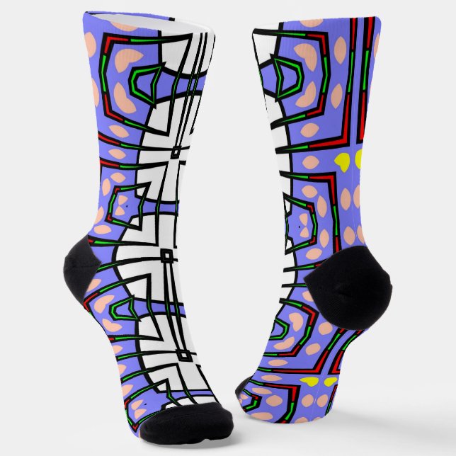 B&E Socks Bold & Elaborate Design 0048181 (Angled)