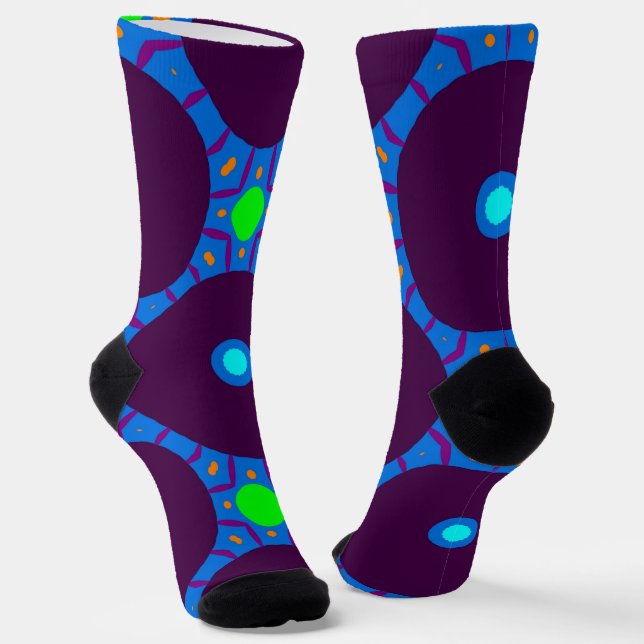 B&E Socks Bold & Elaborate Design 0048185 (Angled)