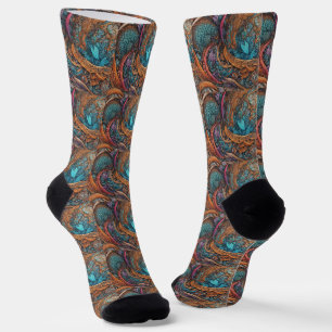 B&E Socks Bold & Elaborate Design 0048950