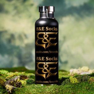 B&E Socks Bold & Elaborate Design 0049549-B&E Water Bottle