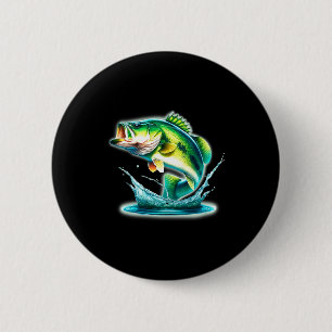B Fish Jumng Comfort Colors Adult Heavyweight 6 Cm Round Badge