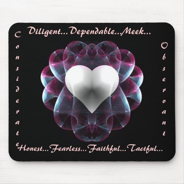 b...forever...good character mouse pad (Front)