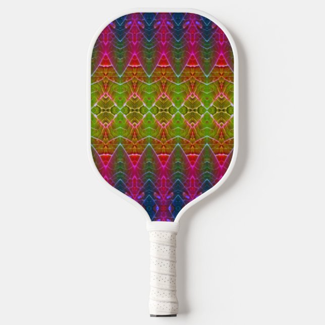 B & G L Ikat 16 Miami Pickleball Paddle (Front)