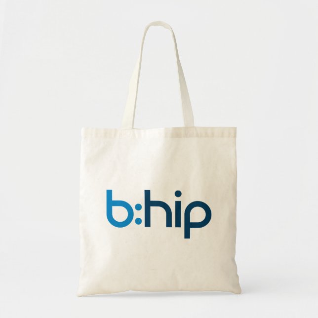 b:hip budget  tote bag (Front)