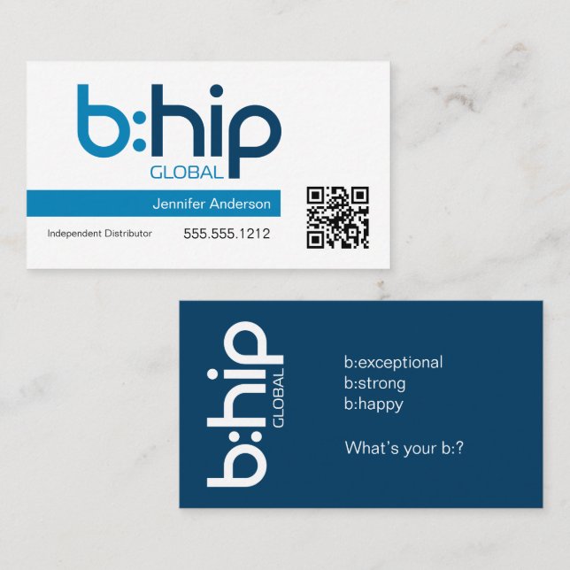 b:hip Business Card (Front/Back)