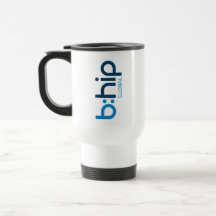 b:hip travel mug - white