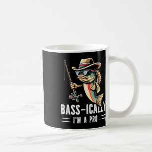 B-ically I Am A Pro Funny Fishing Lovers Fish Coffee Mug