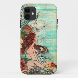 B iPhone 4  Cover  Mermaid  CUSTOMIZE IT!!