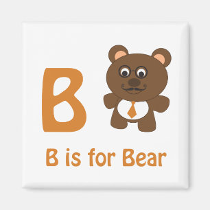 B is for Bear Magnet