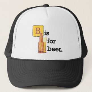 "B" is for Beer Trucker Hat