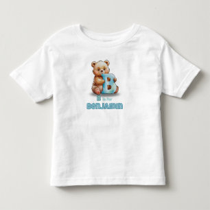 B is for Benjamin – Personalised Kids’ T-Shirt