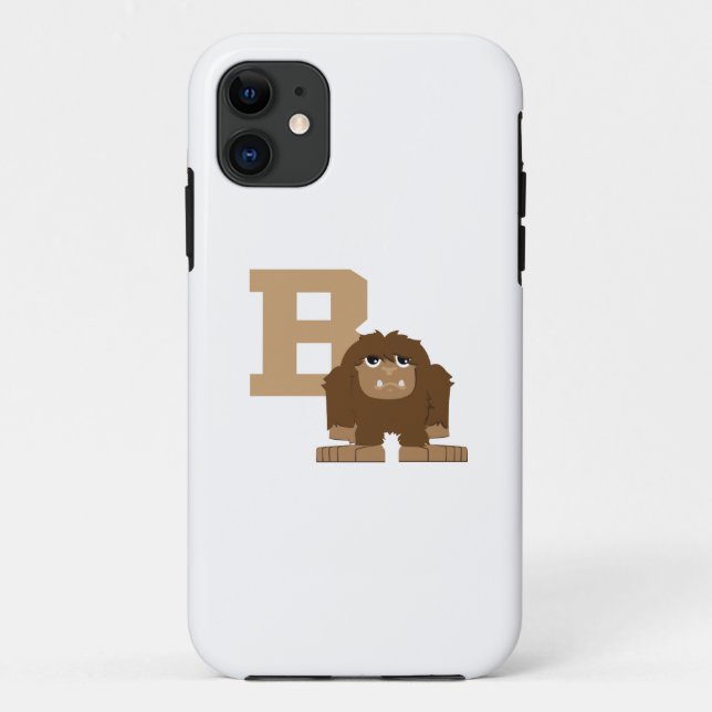 B is for Bigfoot Case-Mate iPhone Case (Back)