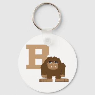 B is for Bigfoot Key Ring