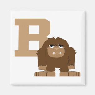 B is for Bigfoot Magnet