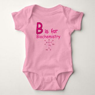 B is for Biochemistry Baby Bodysuit