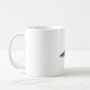 B is for Black Tip Reef Shark Coffee Mug