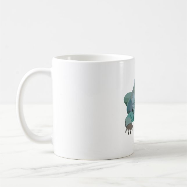 B is for Blue Iguana Coffee Mug (Left)