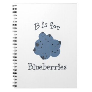 B is for Blueberries Notebook