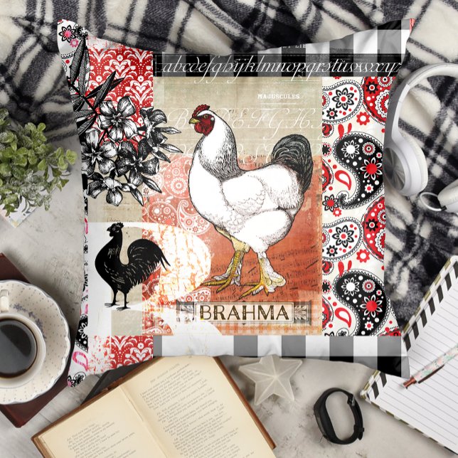 B is for Brahma Backyard Chicken Cushion (Creator Uploaded)