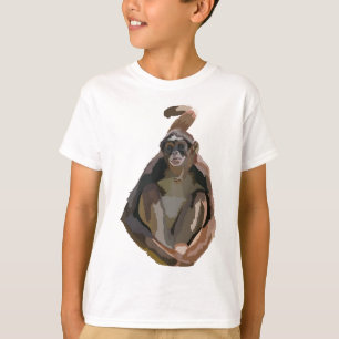 B is for Brown Spider Monkey T-Shirt