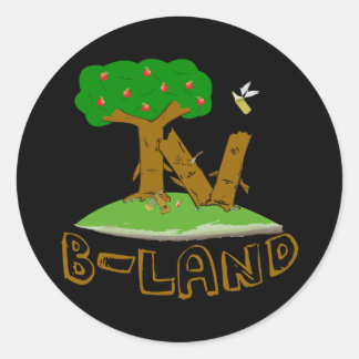 B-Land STICKAZ Classic Round Sticker