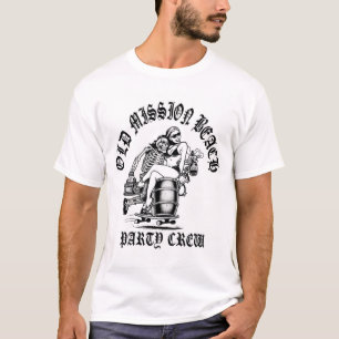 B MB Party Crew White T-shirt
