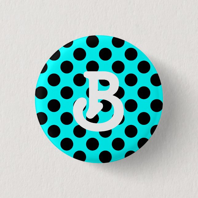 B Monogram Button (Front)