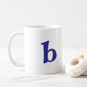 B Monogram White Classic Mug