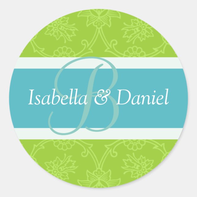 B Monograms For Envelope Seals (Front)