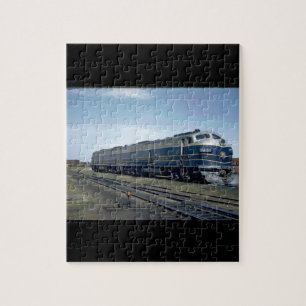 B&O EMD E-8Aw/A set #1451_Trains Jigsaw Puzzle