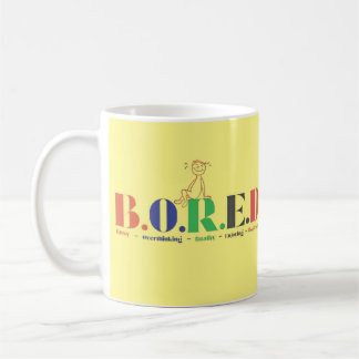 B.O.R.E.D. acronym style Coffee Mug