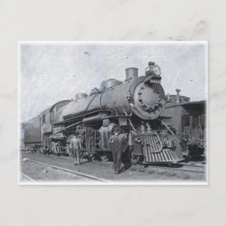B & O Steam Locomotive 4013 Postcard