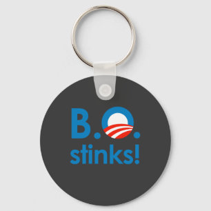 B.O. Stinks / Anti-Obama Key Ring