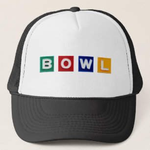 B O W L Letters Trucker Hat
