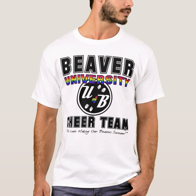 B of U Cheer Team T-Shirt (Front)