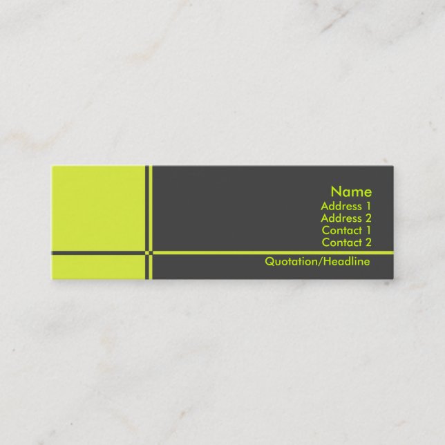 B-Professional Business Card (Front)