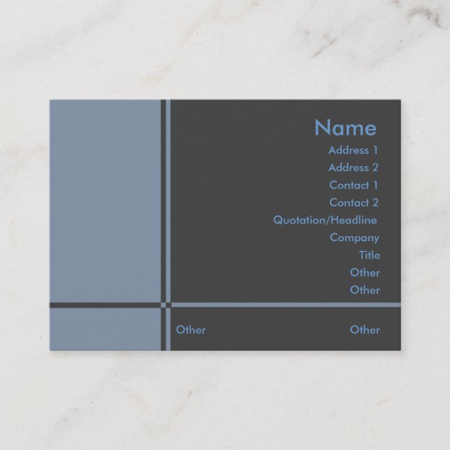 B-Professional Business Card (Front)