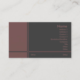 B-Professional Business Card