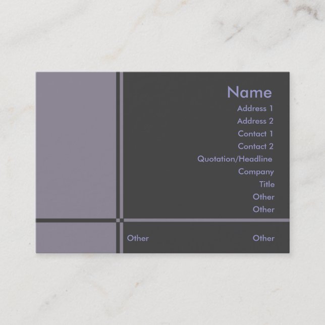 B-Professional Business Card (Front)