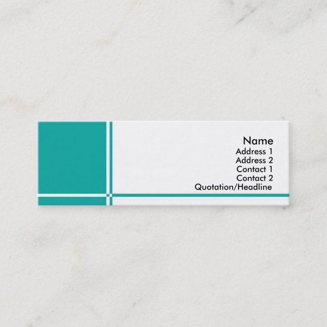 B-Professional Profile Card (Front)