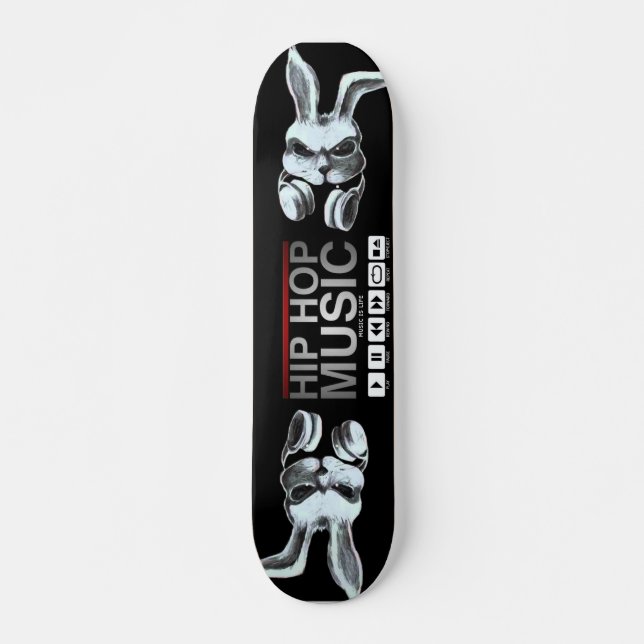 B-Rabbit Hip Hop design Skateboard (Front)