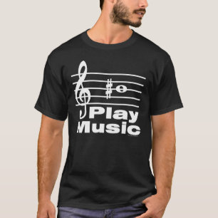 B Sharp Musical Notation T-Shirt