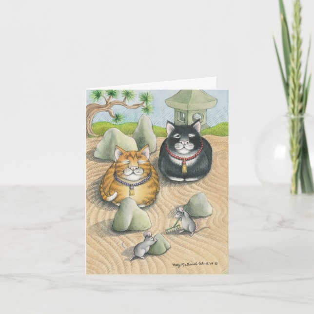 B & T #45 Zen Note Card (Front)