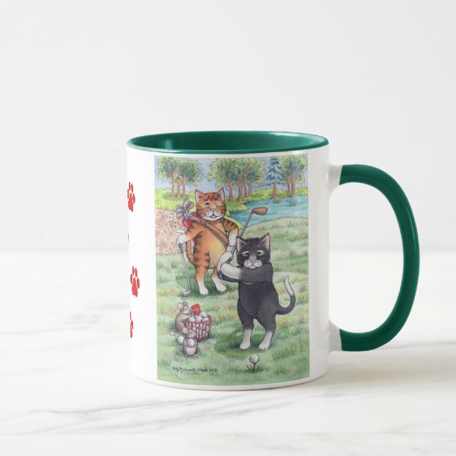B & T #55 Golf Mug (Right)
