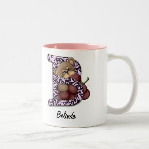 B Teddy Grapes Two-Tone Coffee Mug