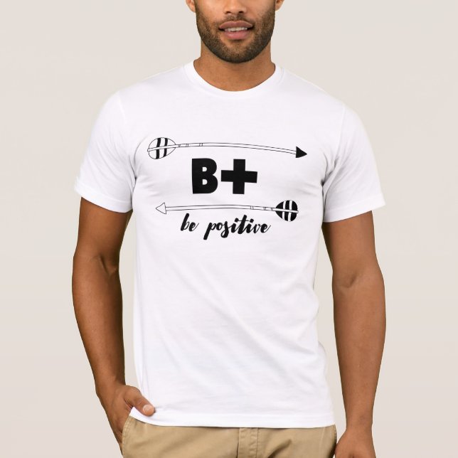 B+ Tee for Archer in Light Colours (Front)