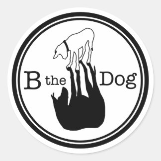 B The Dog - Sticker