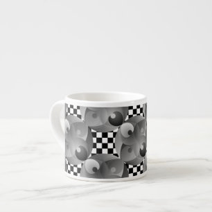 B/W Balance by Kenneth Yoncich Espresso Cup