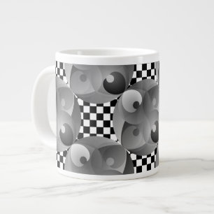 B/W Balance by Kenneth Yoncich Large Coffee Mug