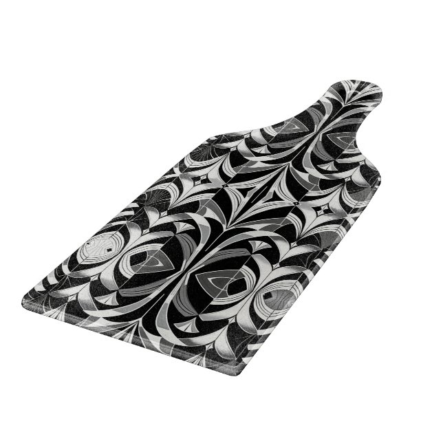 B&W CUTTING BOARD (Corner)